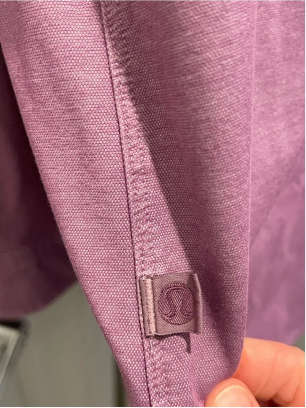 lululemon athletica button measurements